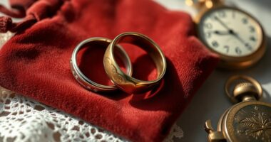 dividing wedding heirloom items