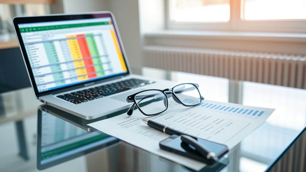 divorce expense tracking spreadsheet