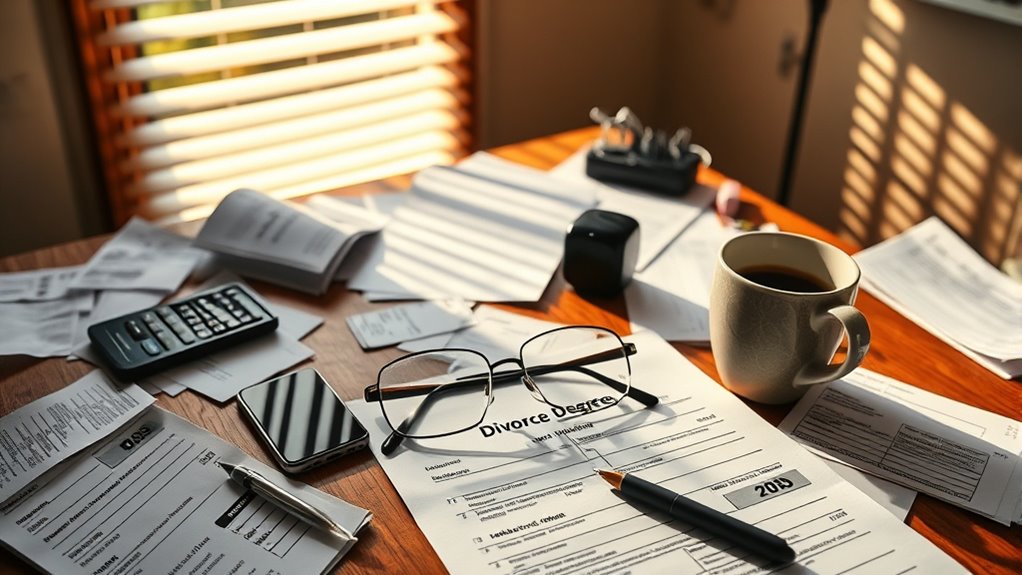 divorce filing taxes deductions