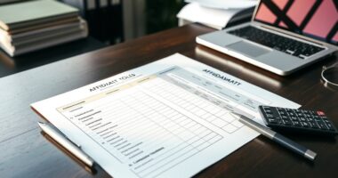 divorce financial disclosure form