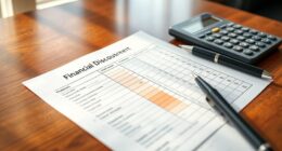 divorce financial disclosure worksheet