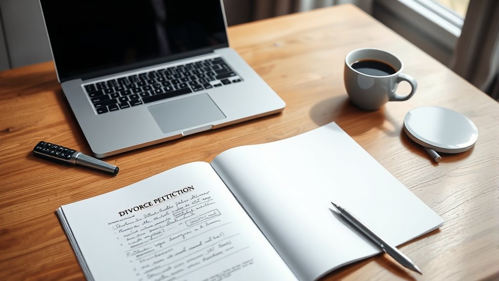 divorce forms and procedures