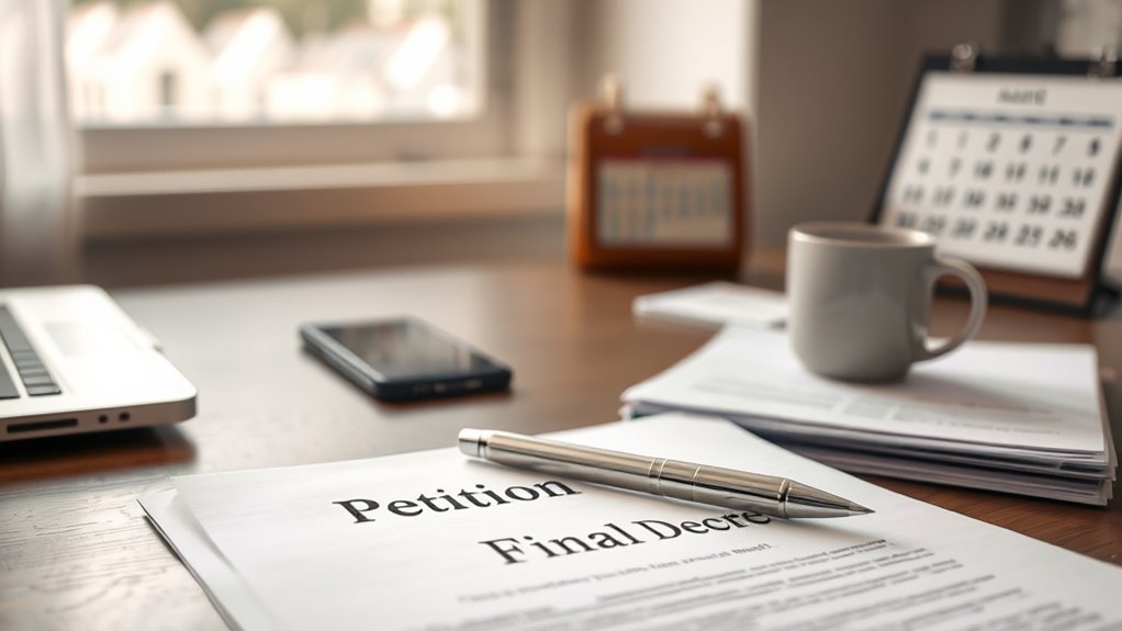 divorce procedure step by step