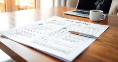 divorce process planning guide