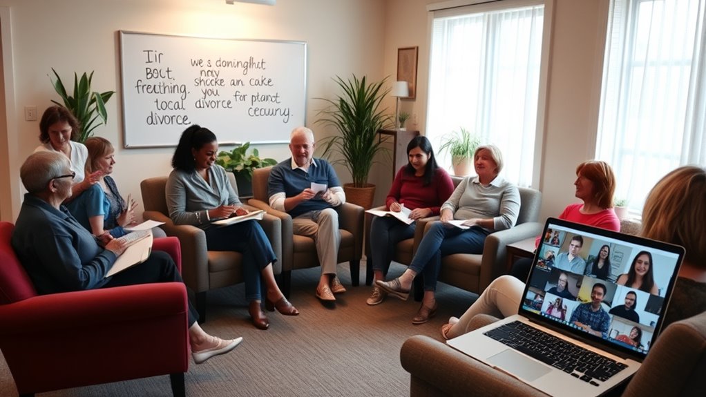 divorce support groups provide emotional healing
