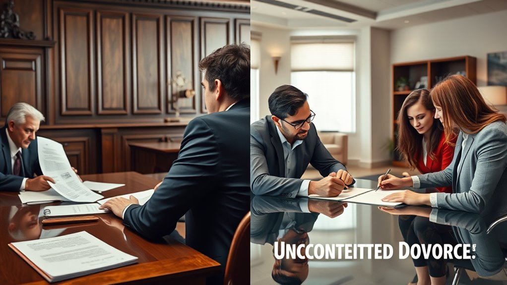 divorce types and impacts