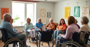 divorced disabled support networks