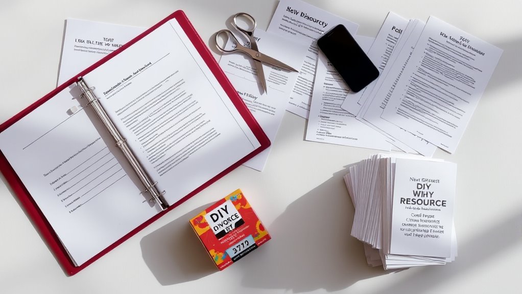 diy divorce kit cautions