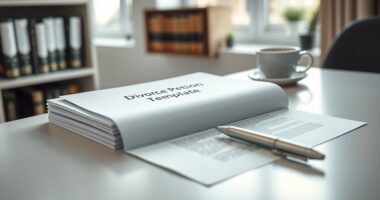 diy divorce petition template