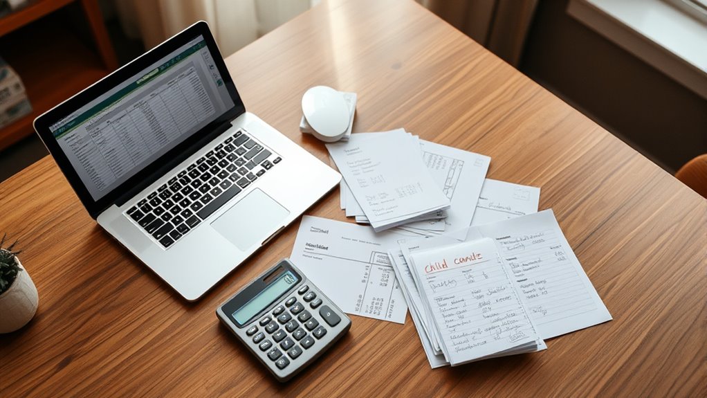 document expenses and income