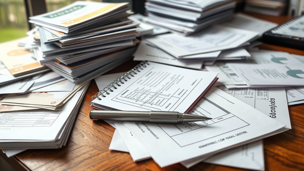 gather financial documentation thoroughly