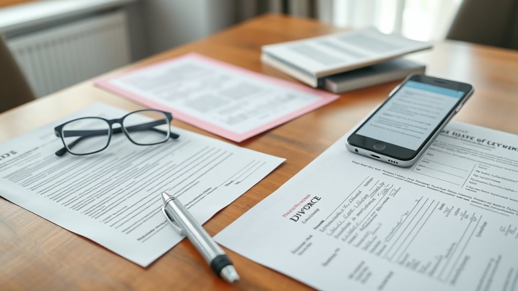 guide to filing divorce forms