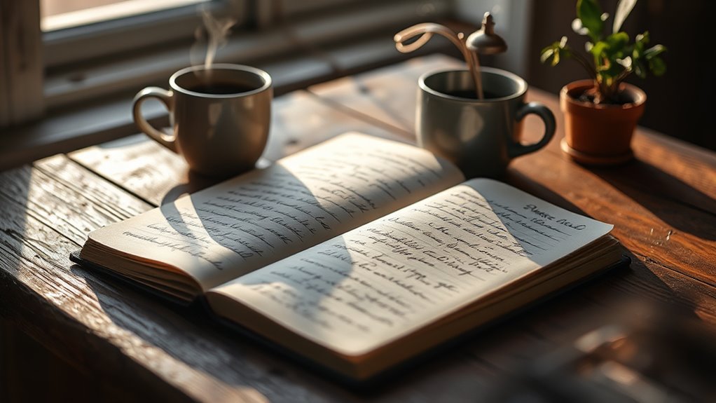 healing via journaling reflection