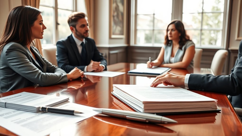 legal agreements for asset division