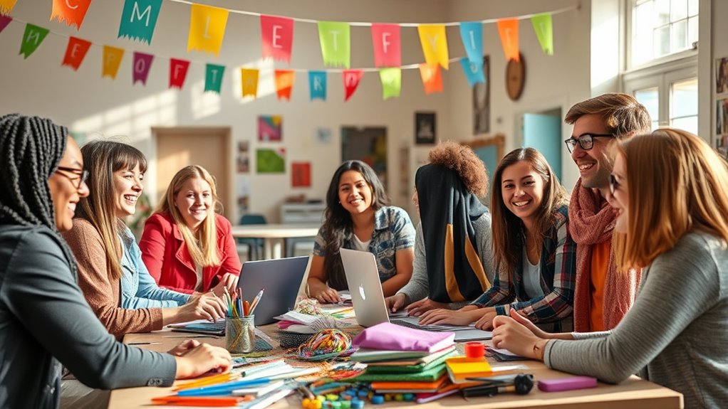 making friends through clubs