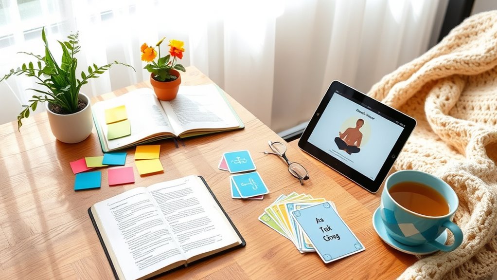 mindfulness and thought restructuring