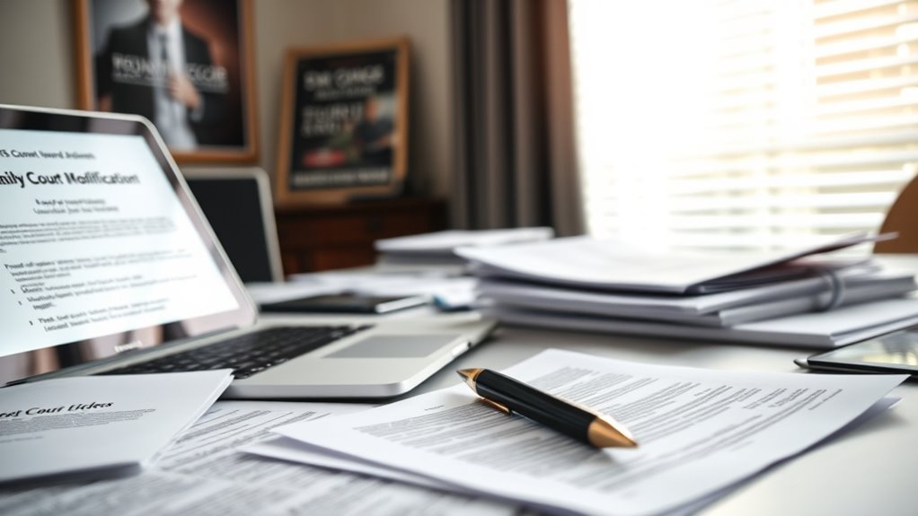 modification process for custody