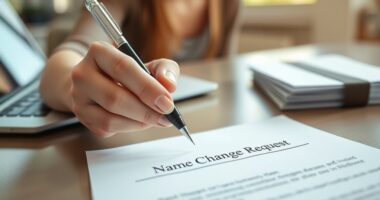 name change post divorce