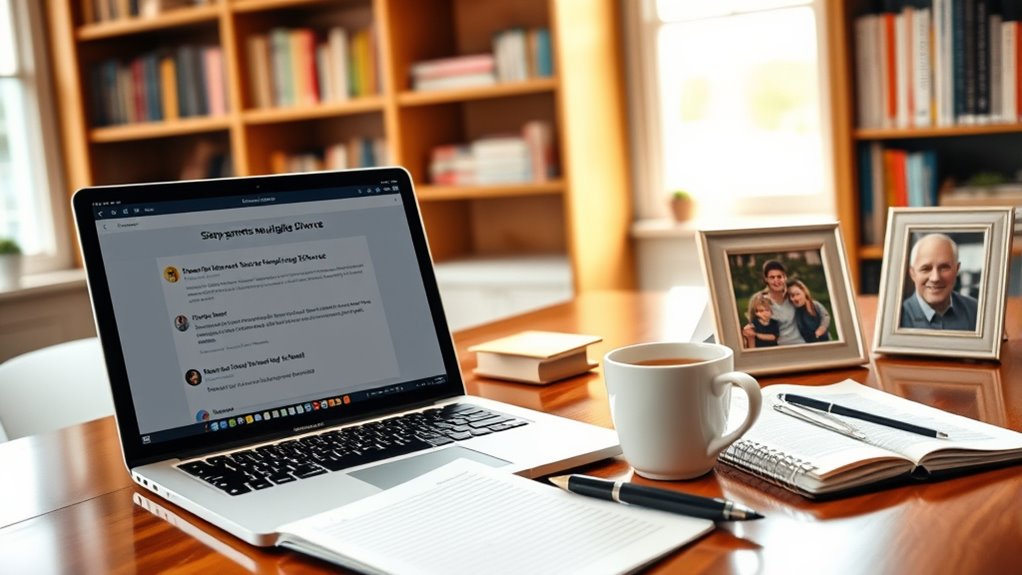 online support for boundary setting