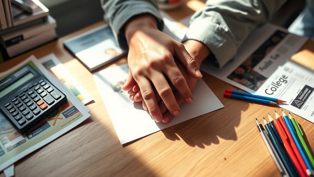 plan negotiate and review college funding