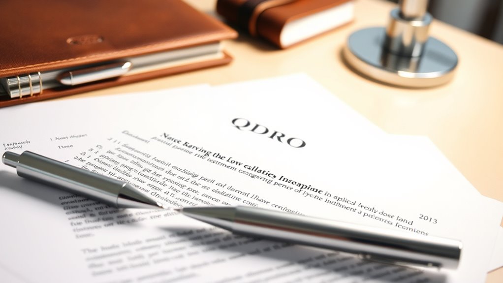 qdro template instructions