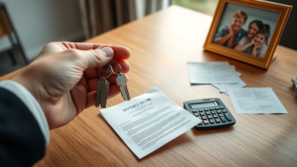 refinance divorce asset transfer