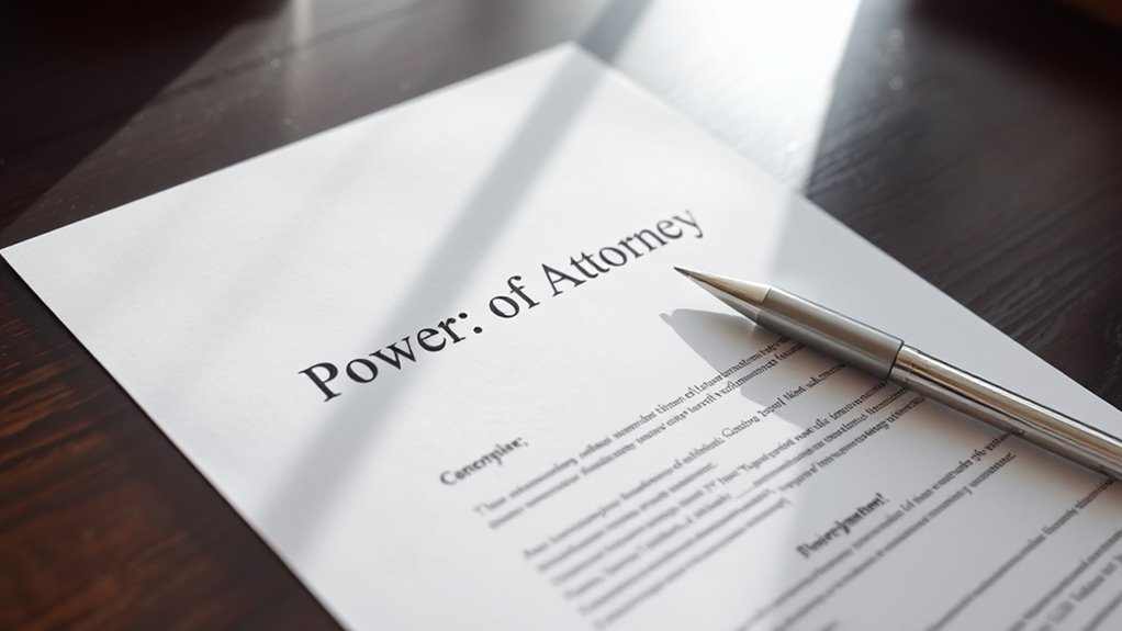 revoking poa after divorce