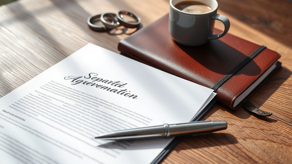 separation agreement clarity benefits