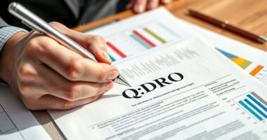 splitting retirement with qdro