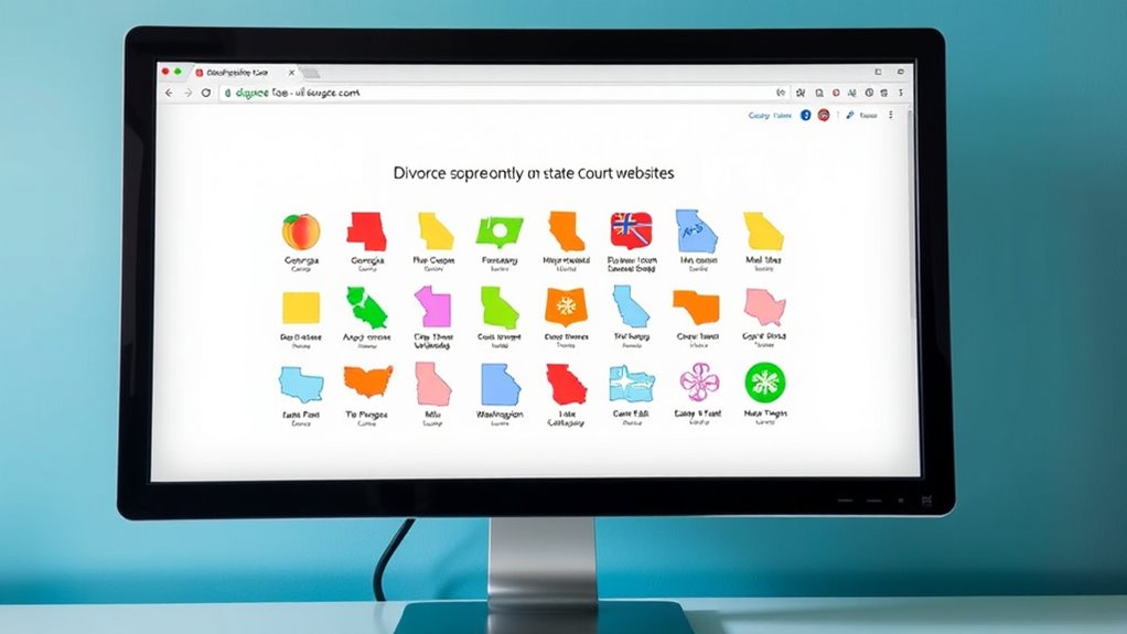 state court divorce resources