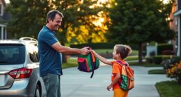 stress free custody exchanges