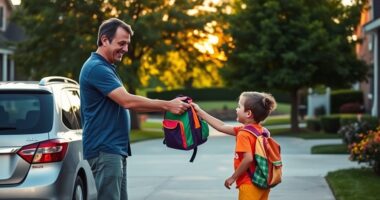 stress free custody exchanges