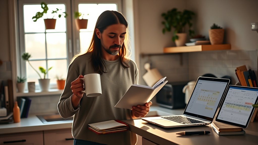 structured routines and support