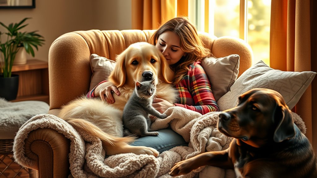 support animals provide comfort