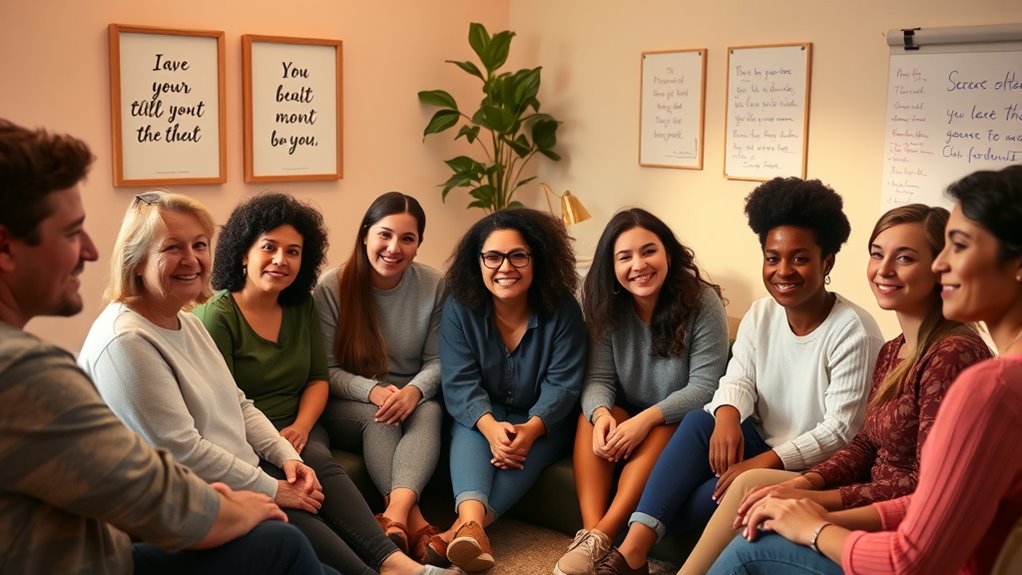 support groups provide emotional relief