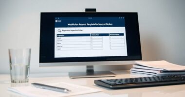 support order modification form