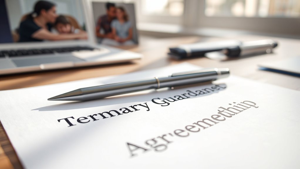 temporary guardianship legal agreement
