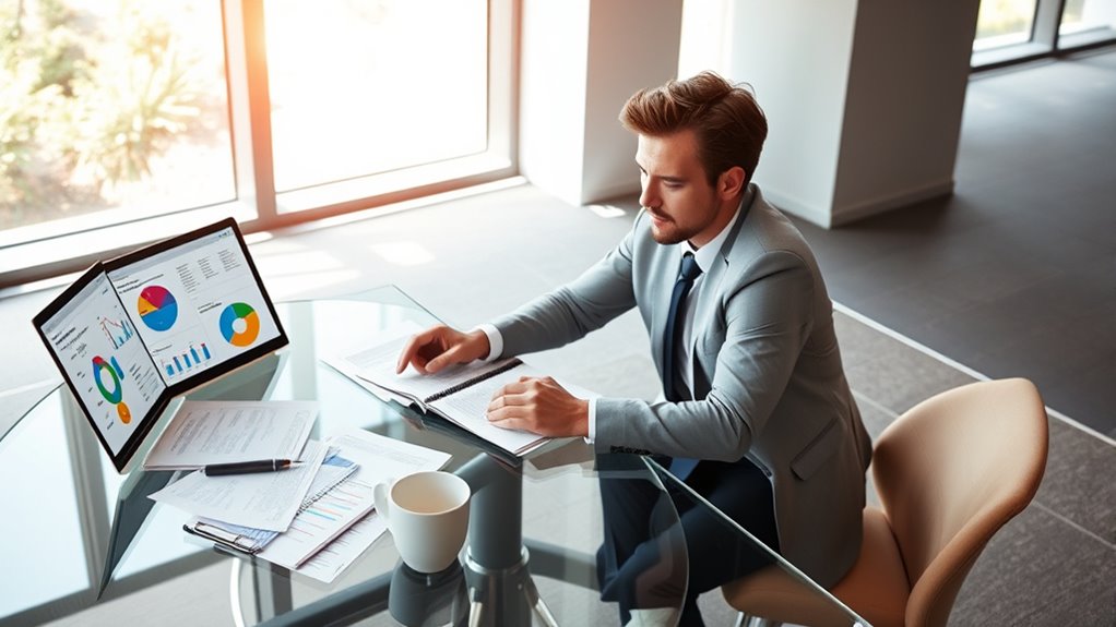 timing for financial analyst