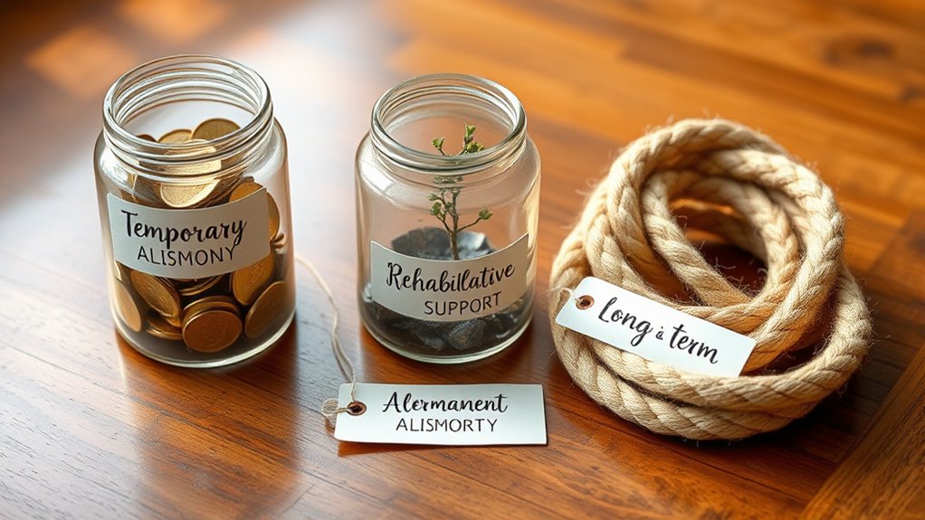 types of alimony explained