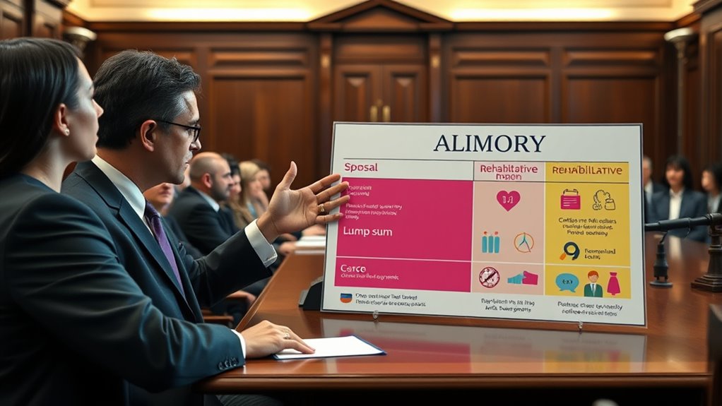 types of spousal support