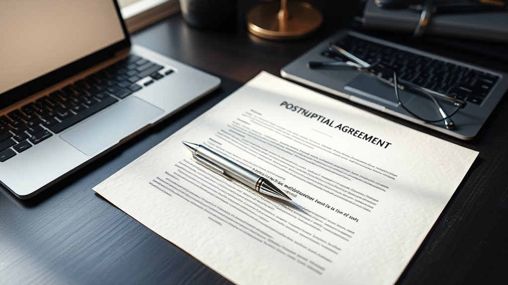 updating marital property agreements