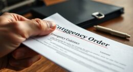 urgent custody order template