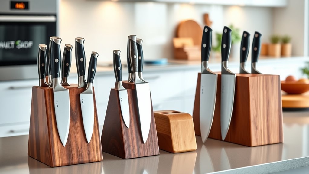 choosing durable safe space saving knife holders