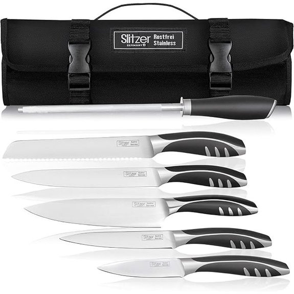Slitzer Germany 7-Piece Professional Chef Knife Set
