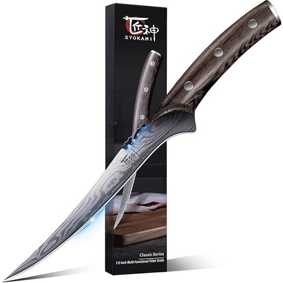 Fillet Knife High Carbon Stainless Steel 7.2-inch
