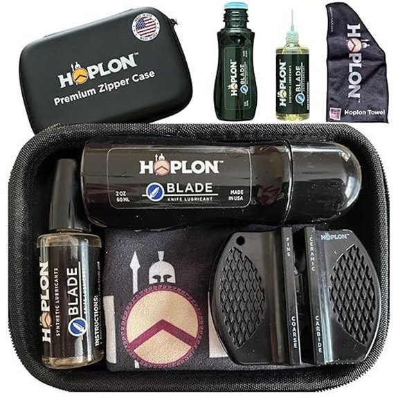 HOPLON Blade Knife Care Kit with Oil & Accessories