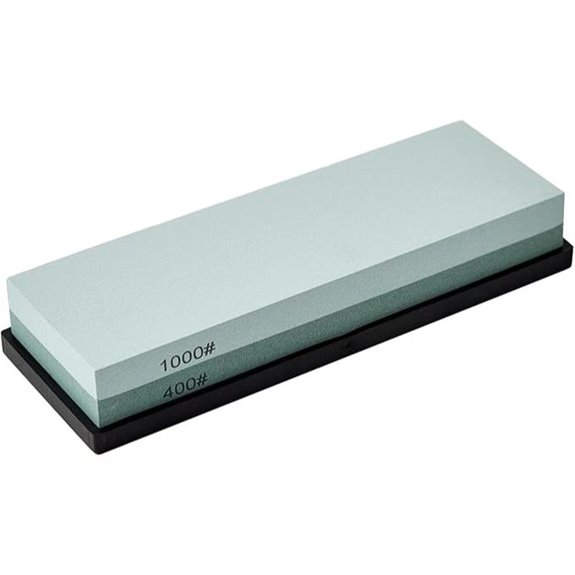 Knife Sharpening Stone with Non-slip Base