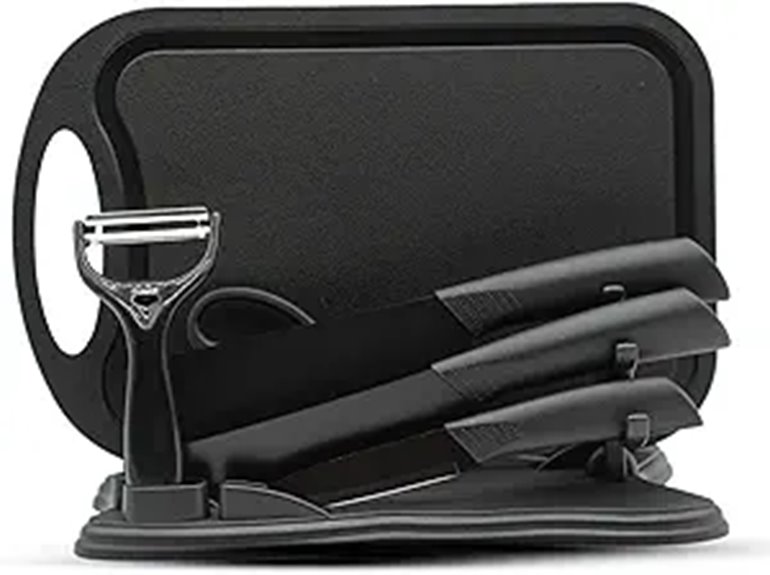 Magicorange 7-Piece Stainless Steel Kitchen Knife Set
