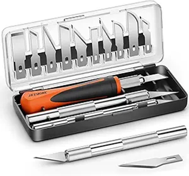 16 Pcs Exacto Knife Set with Blades