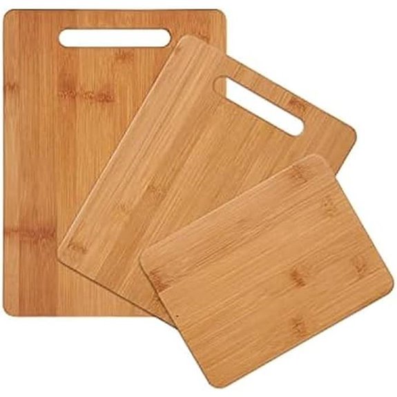 Farberware 3-Piece Reversible Wooden Cutting Boards